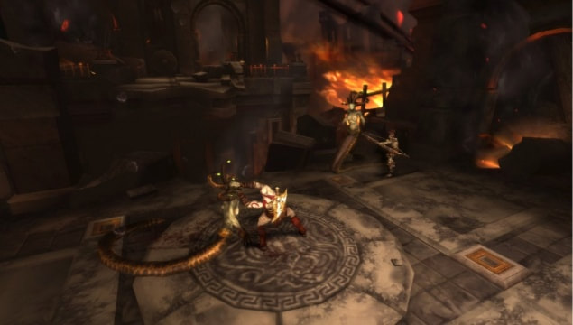 God of War: Ghost of Sparta for PSP: in-game model