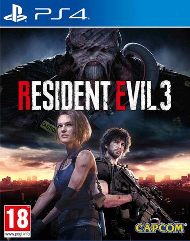 Resident Evil 3 Remake artwork just showed up on PlayStation